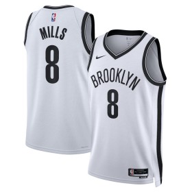 Dres Brooklyn Nets Patty Mills 8 Nike 2022-23 Association Edition Bijela Swingman
